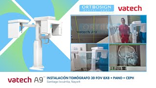 Tomógrafo Dental  Pano  Ceph  Vatech A9 Instalado en Santiago Ixcuintla Nayarit [upl. by Wilone601]