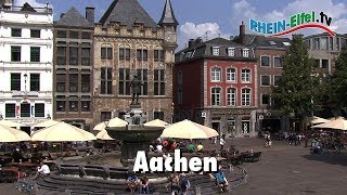 Aachen  Stadt  Sehenswürdigkeiten  RheinEifelTV [upl. by Standish]