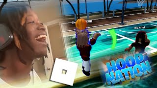 I Played 2K in ROBLOXHoop Nation [upl. by Eitteb]