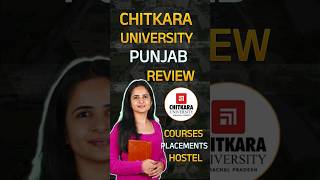 Chitkara University Punjab Review  Courses  Placements  Admission Process [upl. by Lasiaf]