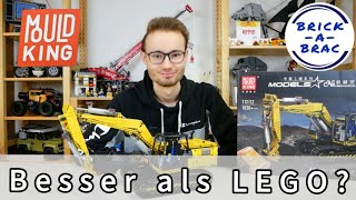 MOULD KING® RC Bagger  No 13112 Mechanical Digger LINK BELT 250X3  Besser als LEGO® TECHNIC [upl. by Goldston679]