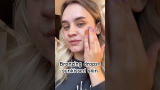 BRONZING DROPS REVIEW HOW TO CREATE SUNKISSED SKIN SHEGLAM GLO HERO BRONZE DROPS AD [upl. by Willumsen]