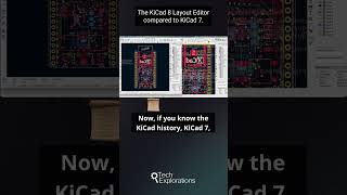 Exploring the KiCad 8 Layout Editor User Interface  KiCad 8 vs KiCad 7 [upl. by Aibara]