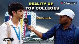 I Investigated the Top College Students in Chennai  SRM University Tamil [upl. by Ellennej]