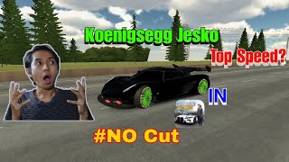 Koenigsegg Jesko Top Speed In Car Parking Multiplayer ACIRacerCPM [upl. by Nacul]