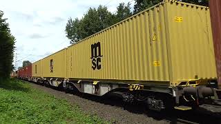 383 002 CD mit Containerzug [upl. by Ytok]