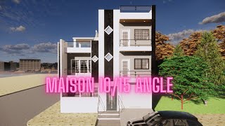 MAISON SENEGALAISE 1015 150M2 ANGLE DE 5 CHAMBRES [upl. by Charron]