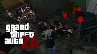 SAVE KENDL AND CAESAR END  GTA ZOMBIE ANDREAS 8 [upl. by Enixam]