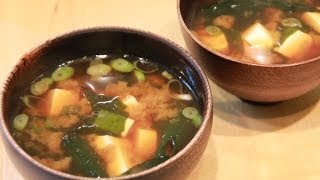 How To Make Miso Soup with Tofu  Clearspring Organic Recipe [upl. by Hen]