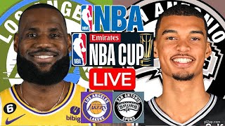 LIVE LOS ANGELES LAKERS vs SAN ANTONIO SPURS  NBA  PLAY BY PLAY  SCOREBOARD [upl. by Ella]