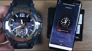 GSHOCK GRB100 PAIRING W GALAXY S8  GSHOCK CONNECTED [upl. by Marlene]