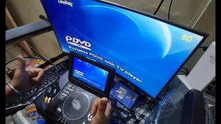 Rough Unbox Subtitled  Portable DVD Player part3  Share Dvd player screen on your PC monitor [upl. by Ardelia]