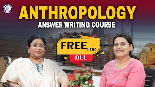 ANTHROPOLOGY ANSWER WRITING COURSE FREE FOR ALL antropology answer writing session free [upl. by Nytsirt]