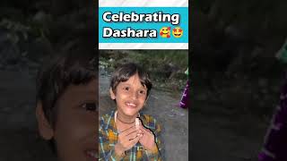 Ravan Dahen Dashara 🤩👺 saurabh joshi blog  Sourav Joshi Vlogs  Piyush Joshi Vlogs shorts [upl. by Davies60]