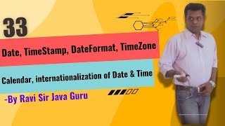 33  Date TimeStamp DateFormat TimeZone Calendar internationalization of date amp time in Java [upl. by Eek]