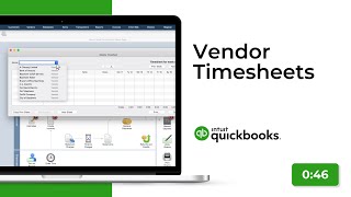 Vendor Timesheets  New in QuickBooks Desktop Mac [upl. by Plank816]