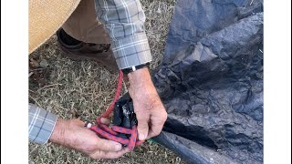 Quick amp Easy  Secure Rope to Tarp SubscribeBuildItBright [upl. by Garret]