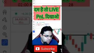 LIVE PnL challenge accepted during LIVESTREAM niftyprediction pnl tradewithravi livetrading [upl. by Aesoh]