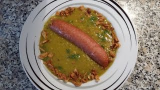 Thermomix TM 5 Erbsensuppe mit Würstchen [upl. by Marlow]