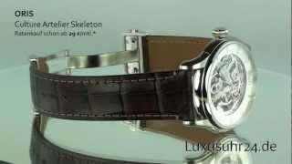 Oris Culture Artelier Skeleton 734 7591 40 51 5 21 70 FC luxusuhr24 Ratenkauf ab 20 EuroMonat [upl. by Akerue]