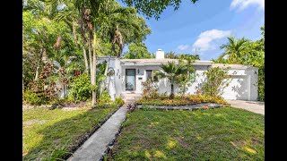 JUST LISTED Charming Biscayne Park Home Fully Updated with its own Outdoor Paradise [upl. by Erreid610]