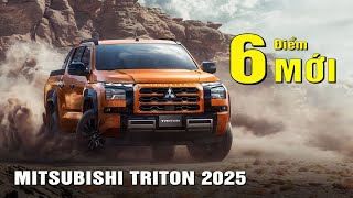 6 điểm mới trên Mitsubishi Triton 2025 [upl. by Eimoan218]