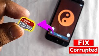 Fix Corrupted Memory Card using Android Device  How to fix SD Card problems using Android Phone [upl. by Harper]