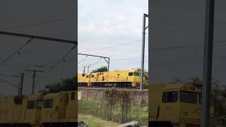 Double 2800s at Coorparoo hornshow railway shorts [upl. by Oirasec]