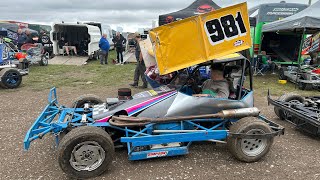 Brisca F2 Heat 1 Skegness Raceway UK Speedweekend Day 3 Sunday 140724 [upl. by Hamel]