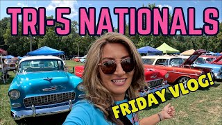 CLASSIC CAR SHOW TRI FIVE NATIONALS BOWLING GREEN KY 2024 [upl. by Annaed]