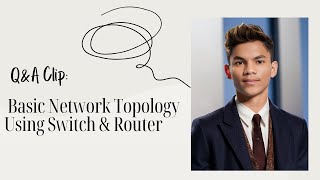 Introduction to Basic Network Topology in Packet Tracer  Switch and Router [upl. by Eirtemed66]