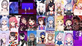 Hololive Productions  27 Talents Sing MonsterKaibutsu 怪物  YOASOBI  BEASTARS S2 OP [upl. by Hgielrebmik]