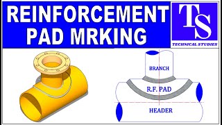 PIPING  RF PAD REINFORCEMENT PAD MARKING TUTORIAL Pipe fit up tutorials [upl. by Cinda252]