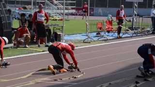 CTIF Int Bewerbe 2013  100m Hindernislauf Sport Oberösterreich 1 [upl. by Amersham]