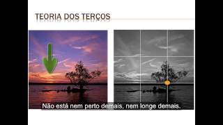 Curso de Fotografia Grátis  aula 7  regras dos terços pontos ouro [upl. by Aylsworth380]