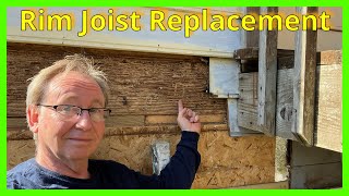 Rim Joist Replacement Destroyed by Bugs Due to Bad Deck Build [upl. by Ohcamac]