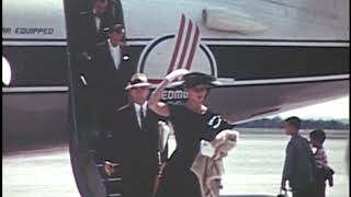 The Piedmont Airlines F27  16mm footage from 1958 [upl. by Boudreaux]