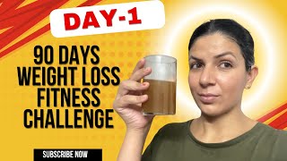 Day190 Weight Loss Fitness Challenge by Rachna Vashisth  How much my Weight is on Day 1 [upl. by Reuven]