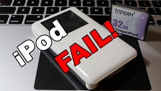 iPod 3rd Gen Compact Flash Upgrade  FAIL [upl. by Yhtomot]