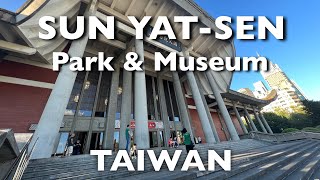 Taipei City Tour  Taiwan National Dr Sun Yat Sen Memorial Hall Museum amp Park Walking Tour [upl. by Paley]