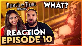 HISTORIA PREGNANT  Attack on Titan Season 4 Episode 10 Reaction and Review [upl. by Aitam]