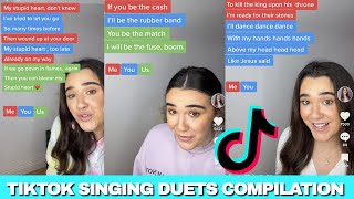 TIKTOK SINGING DUETS COMPILATION FEBRUARY 2023 officialemmawhite TIKTOK [upl. by Ulric132]