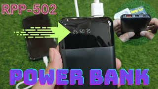 Remax 10000mAh PD 20W Fast Charging Power Bank Unboxing RPP502 [upl. by Garin477]