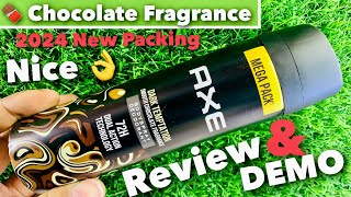 Axe Dark Temptation Bodyspray Deodorant Review amp Fragrance Test [upl. by Ellerud]