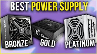 Best Power Supply in 2023 FOR All Budgets  DONT MAKE YOUR PC EXPLODE ⚠️ [upl. by Holleran]