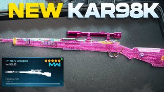 The NEW KAR98K SNIPER in Warzone 3 1 SHOT [upl. by Efioa]