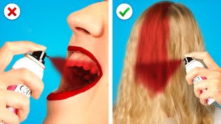 EASY HAIRSTYLES  9 Cool Hair Hacks amp DIY Beauty Hacks by Crafty Panda [upl. by Sarena]