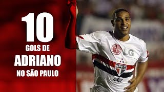 OS 10 GOLS MAIS BONITOS DE ADRIANO IMPERADOR NO SÃƒO PAULO [upl. by Valonia]