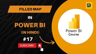 Filled Map in Power BI  Complete Power BI Course Hindi  powerbitraining online sql shorts [upl. by Barbee]