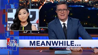 Meanwhile Awkwafina Is The New Voice Of NYCs 7 Train [upl. by Rehpotsirhk]